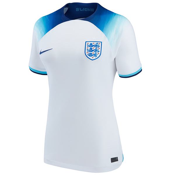 England maglia da casa femminile prima divisa da calcio abbigliamento sportivo magliette da calcio maglia sportiva coppa del mondo 2022